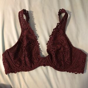 NWOT Aerie Happy Unlined Bra